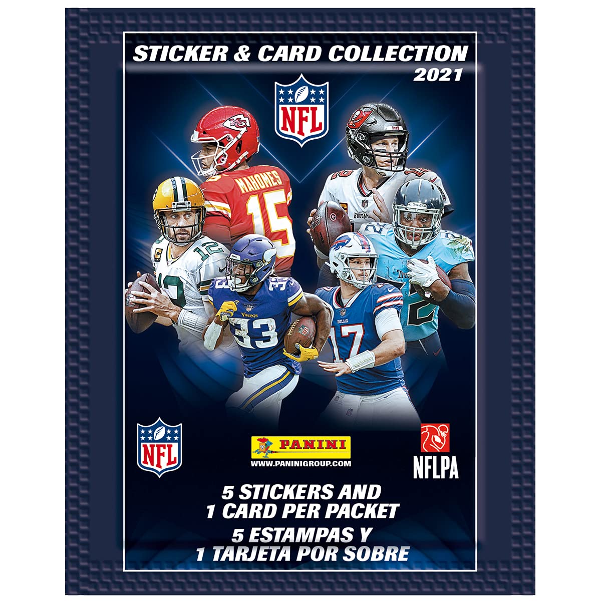 NFL 2021/22 Sticker Collection Packs (x50 Packs)