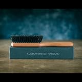ZilberHaar Beard Brush Pure Boar Bristles Pearwood Germany view 5