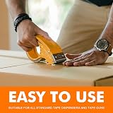 GRIFEMA GA4003-1 Heavy Duty Parcel Tape 5cm x 66m Clear Low Noise view 3
