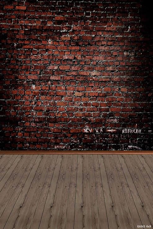 Amazon Com Brick Wall Wood Floor 6 W X 9 H Video Studio