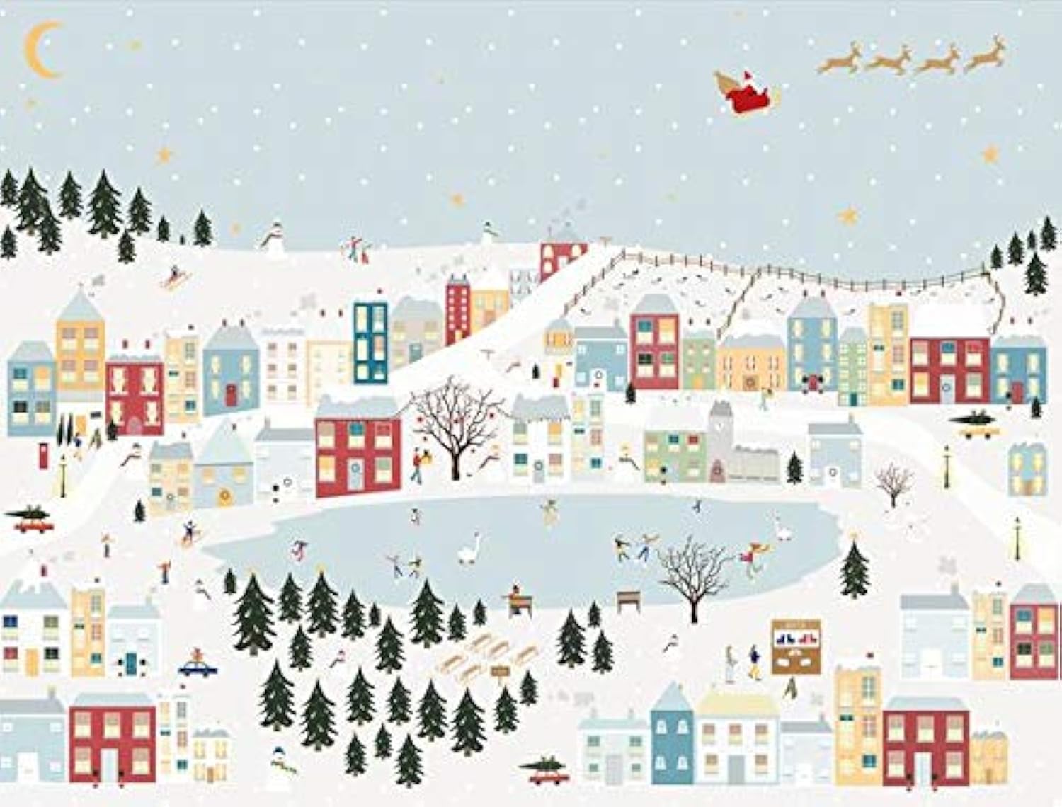 1000 Piece Jigsaw Puzzle - Christmas Memories -1000 Piece Jigsaw Puzzles for Adults - Hardest Jigsaw Puzzle, Festive Puzzle, Present