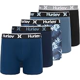 Hurley mens 5 Pack Stretch Boxer Briefs