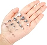 Kulannder 60Pcs Zip Repair Set with Pliers - Metal Sliders & Stoppers view 7