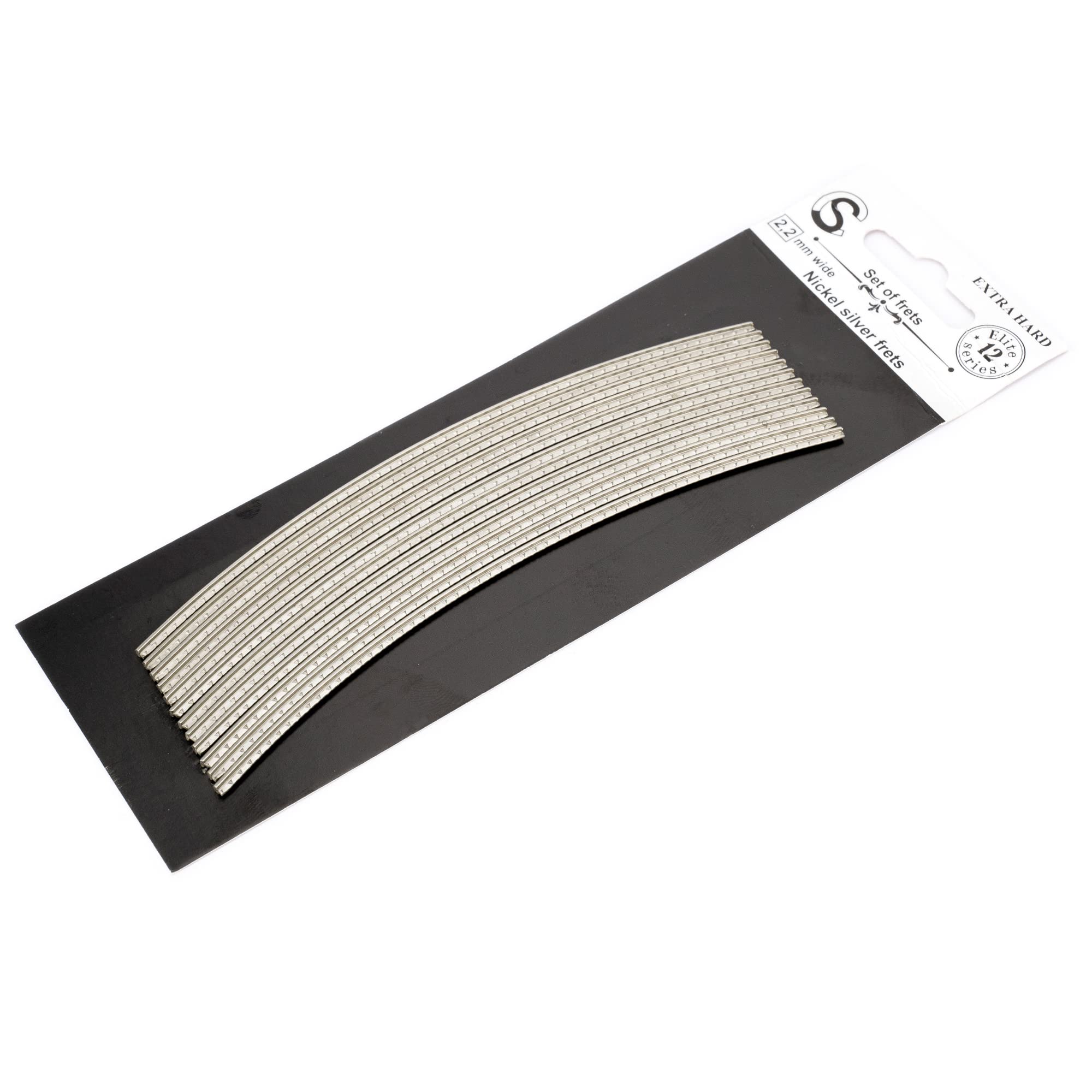 Sintoms E215114S Elite Series Nickel Silver Extra Hard 2.2mm Small Fret Wire Set for Classic Acoustic Guitar