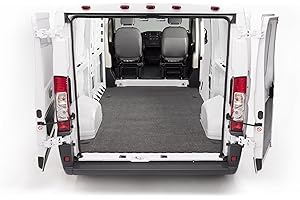 Bedrug/VanRug | Fits 2014-2024 Ram ProMaster 118" & 136" WB, Charcoal Grey | VRDP14M