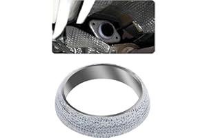 KIFIDAN ID 2.13"/54mm Car Exhaust Manifold Gasket,Graphite Construction Exhaust Donut Gasket Seal Muffler Ring,Automotive Replacement Exhaust Flange Gasket for Stop Leakage (54mm)