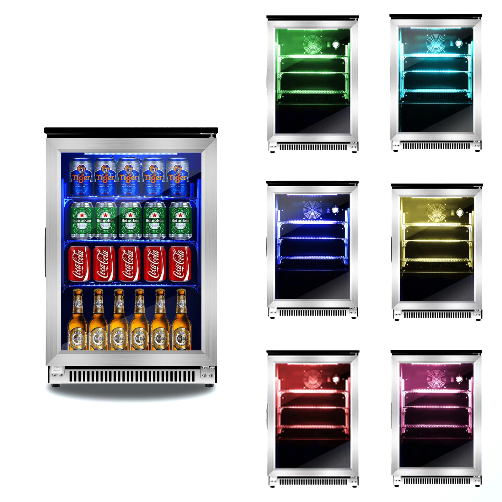 Advanics 20 Inch Built-in Beverage Refrigerator