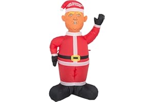 Costume Agent Inflatable Indoor and Outdoor Christmas Decoration - Trump - 8 feet - Christmas Inflatables - Vacation Inflatable