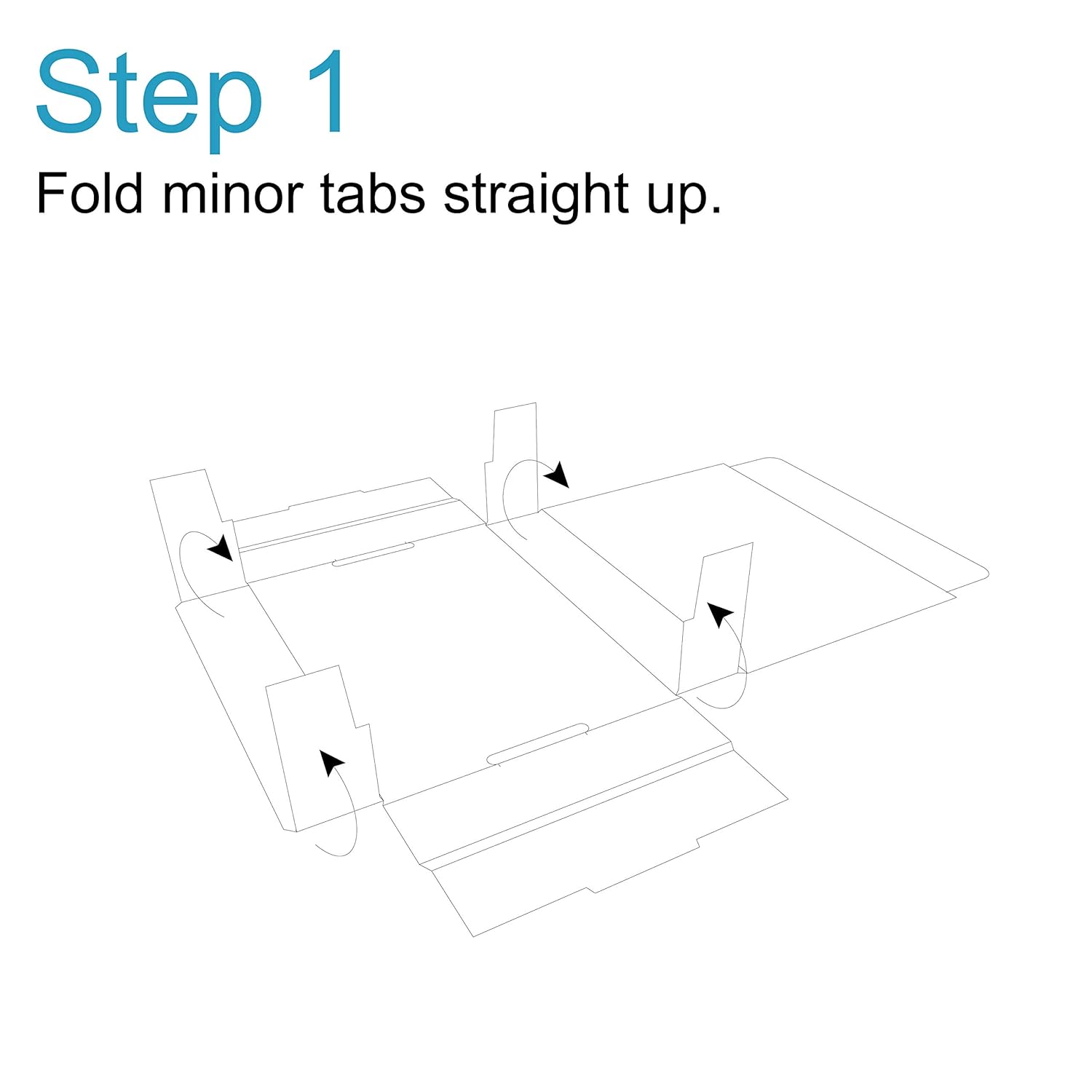 White Cardboard Shipping Box - Pack of 50, 9 x 6.5 x 1.75 Inches, White, Corrugated Box: Industrial & Scientific