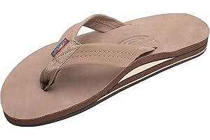 Rainbow Sandals Men's Double Layer Leather w/Arch Support