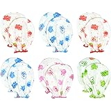 Liwely 6 Pairs Unisex-Baby No Scratch Assorted Mittens, 100% Cotton