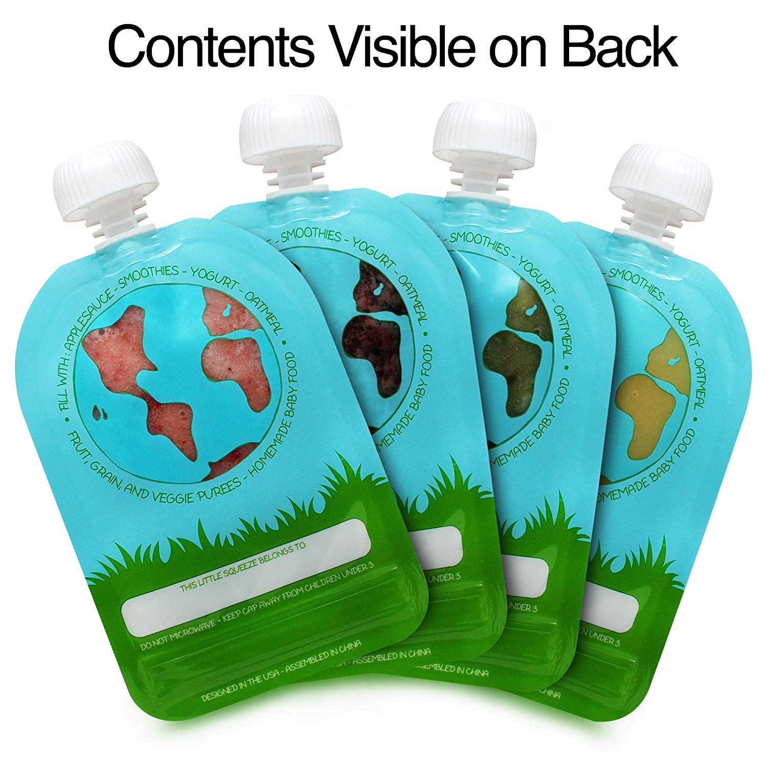 weesprout reusable food pouches