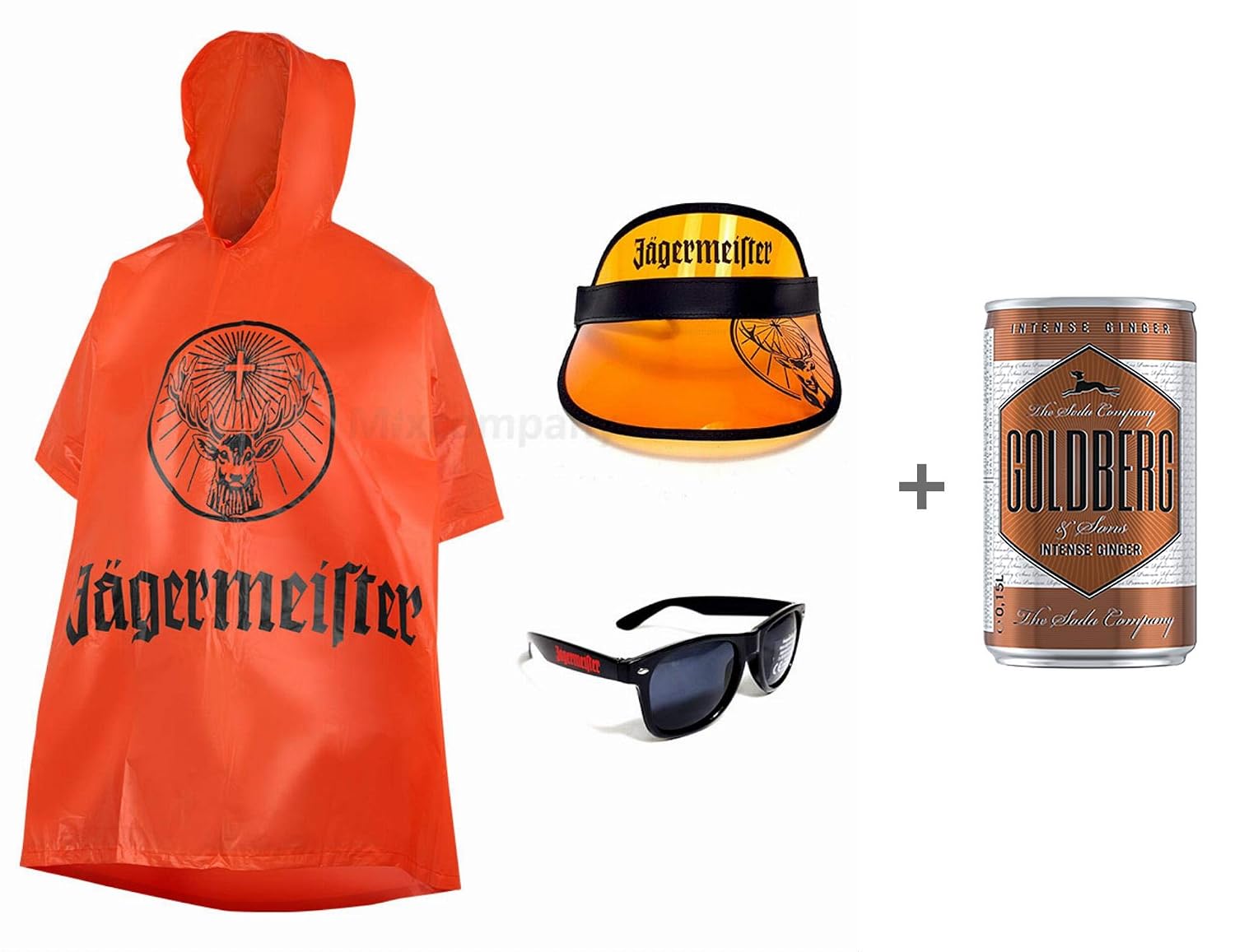 3teilig Bar Reklame Party Goldberg Intense Ginger 0 15l Einweg