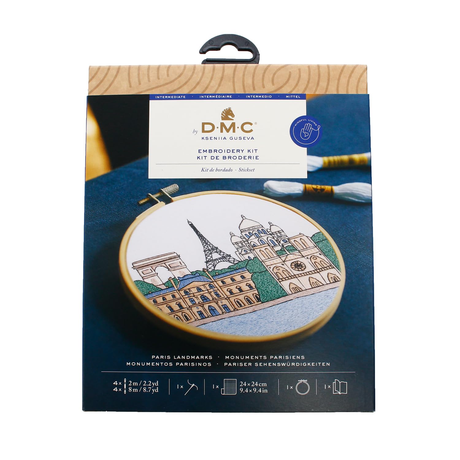 DMC Paris Landmarks - Medium Embroidery Kit