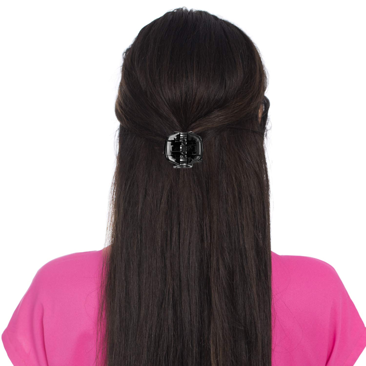 12 Pieces Hair Claw Clips Medium Size Hair Claws Hair Styling Accessories in 1.3 Inches for Women Girls : Beauty