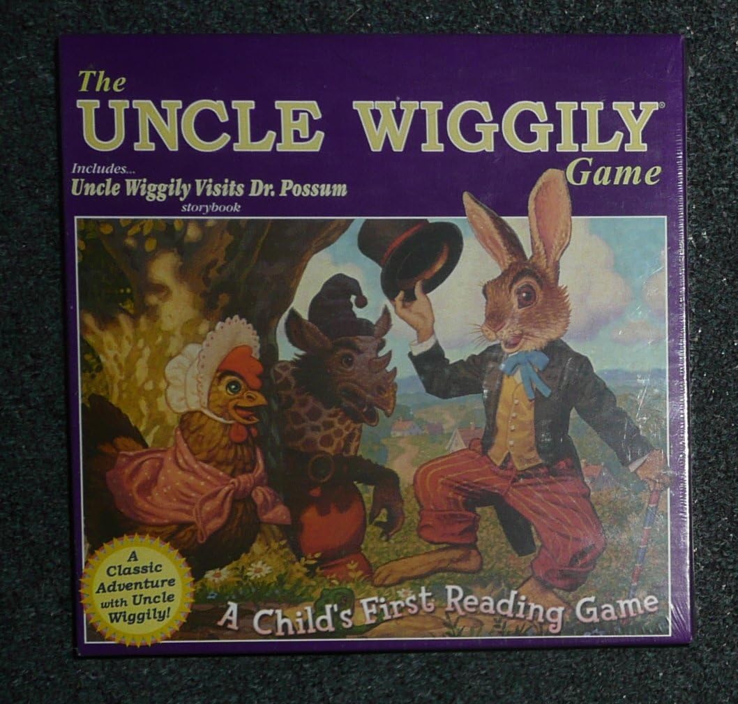 Amazon Com The Uncle Wiggily Game A Child S First Reading Game Toys Games