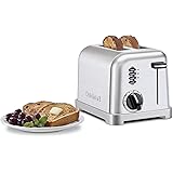 Cuisinart CPT-160P1 Metal Classic 2-Slice Toaster, Brushed Stainless