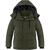 ZSHOW Boy's Warm Winter Coat Soft Fleece Jacket Waterproof Snow Coat