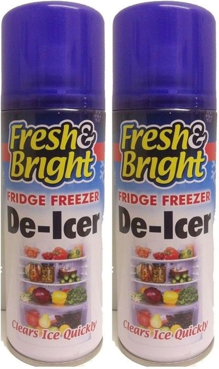 AntiBacterial Fridge Freezer DeIcer Spray Deicer Spray Fridge Cleaner