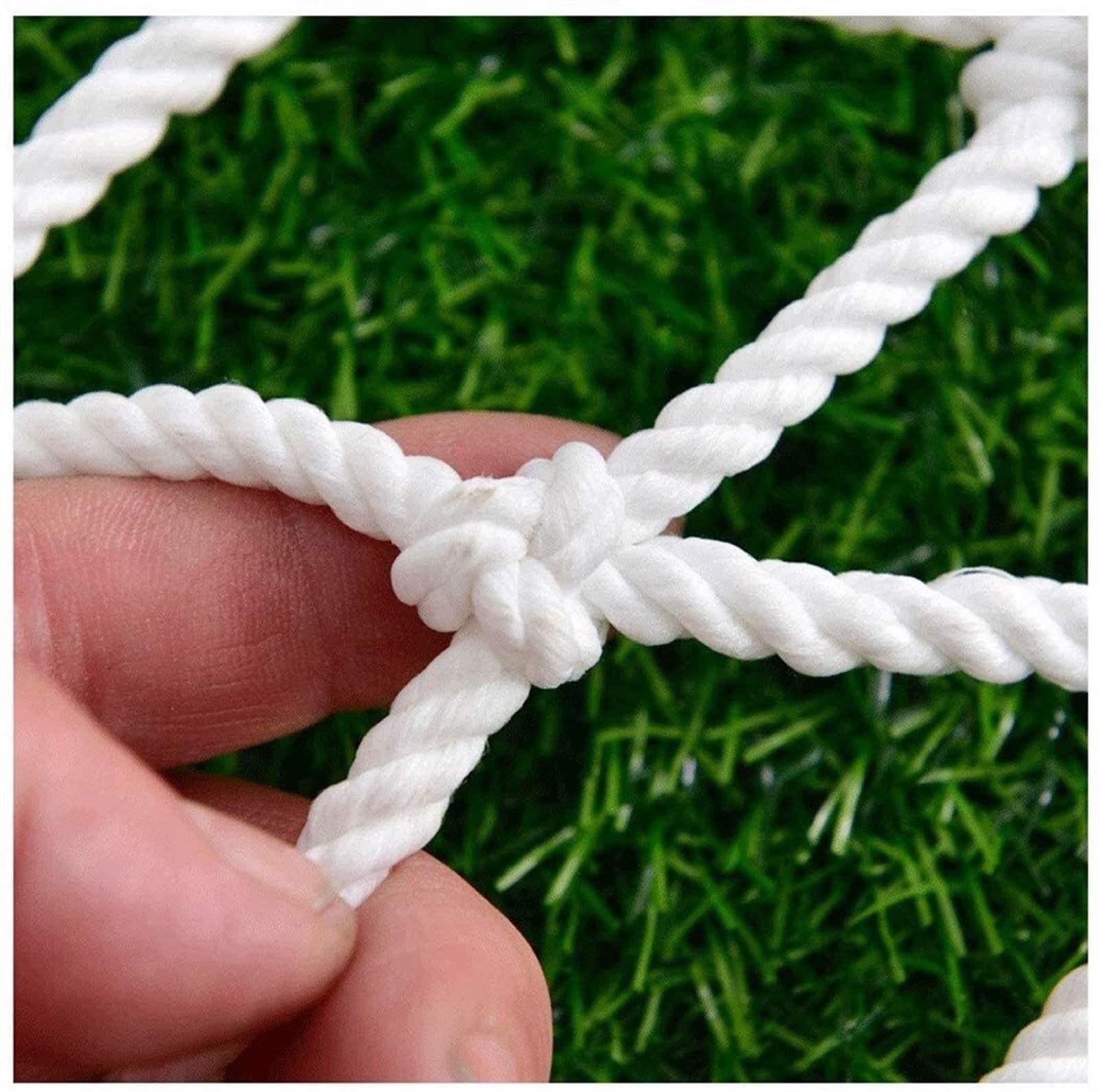 Net Outdoor Protective Netting For Kids Pets, Children Wall Net Plant Climb Cargo Polyester Rope Net Playground Swingset Large Indoor Giant Mesh Heavy Duty Nets (Size : 2x2M(7X7FT))