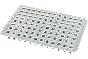 LUERFLEX 96 Well PCR Plate 0.1ML Non-Skirted Transparent Pack of 10