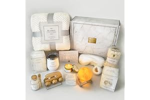 AHAGIFTREE Gift Baskets for Women,11PC Care Package with Moon Lamp,Grief,Get Well Soon After Surgery,Birthday,Think of You,Thank You,Sympathy