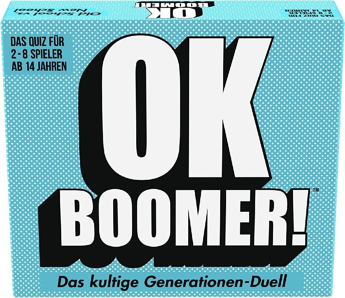 Goliath OK Boomer!, Card Game from 14 Years, Board Game for Game Night for 2 to 8 Players