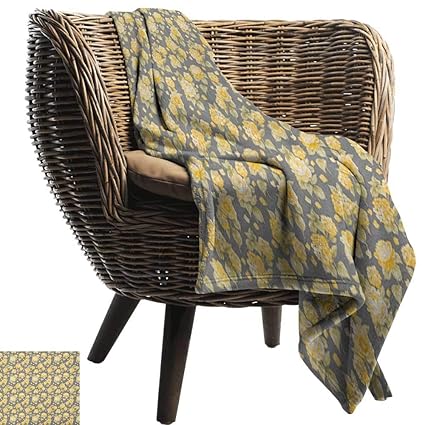 Amazon Com Warmfamily Decorative Throw Blanket Flower Hydrangea