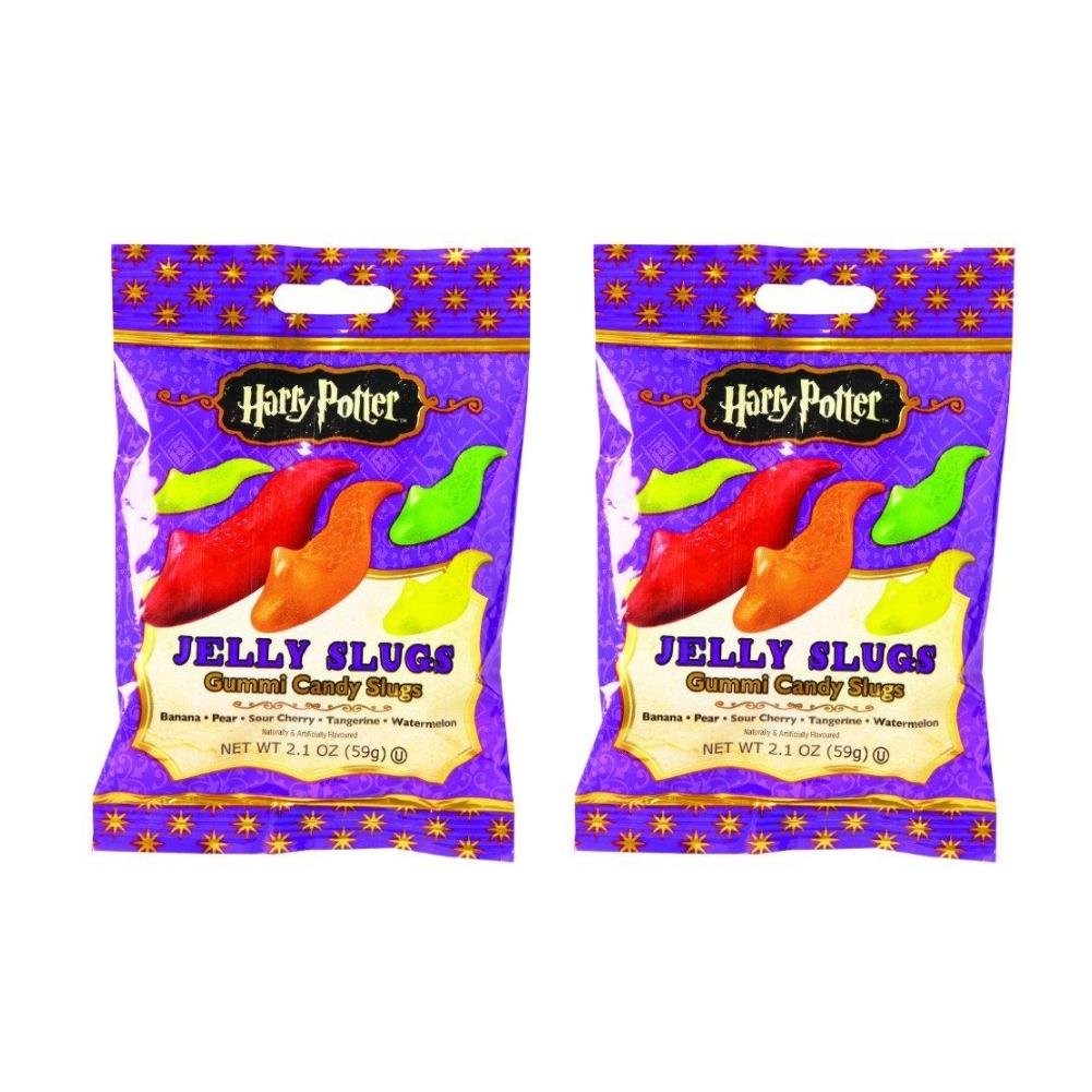 Jelly Belly Harry Potter Jelly Slugs Gummi Candy Slugs 2.1 oz (Packaging May Vary) : Banana Slug : Grocery & Gourmet Food