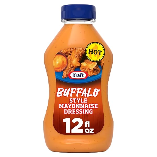 KRAFT BUFFALO STYLE MAYONNAISE DRESSING, 12 FL OZ...