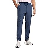 CRZ YOGA All Day Comfy Pull-On Golf Joggers for Men 28"/30"/32" - Quick Dry Lightweight Work Casual Pants with Pockets