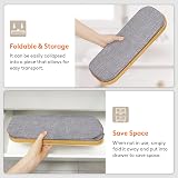 Lifewit Bamboo Toilet Roll Storage Basket Holder Stand 23L Grey view 7