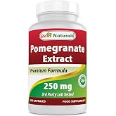 Best Naturals Pomegranate Extract 250 mg 120 Capsules