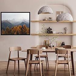 QOTIB 18x24 Picture Frame Black for Wall