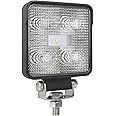 HELLA 357107001 ValueFit 4 Square LED Close Range Worklight, Black