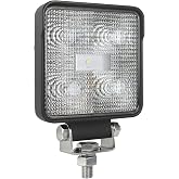 HELLA 357107001 ValueFit 4 Square LED Close Range Worklight, Black