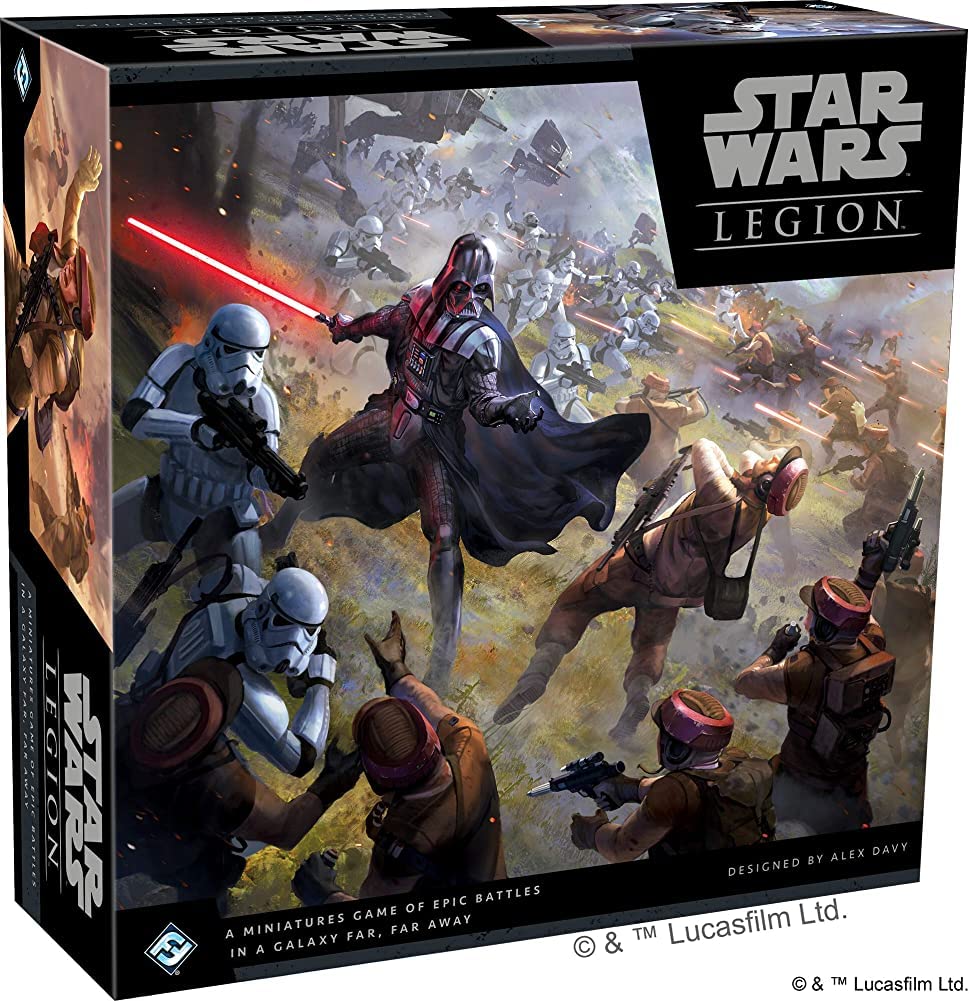 Star Wars: Legion (Base Game) - Command Your Troops in Epic Battles! Tabletop Miniatures Game, Strategy Game for Kids and Adults, Ages 14+, 2 Players, 3 Hour Playtime, Made by Atomic Mass Games