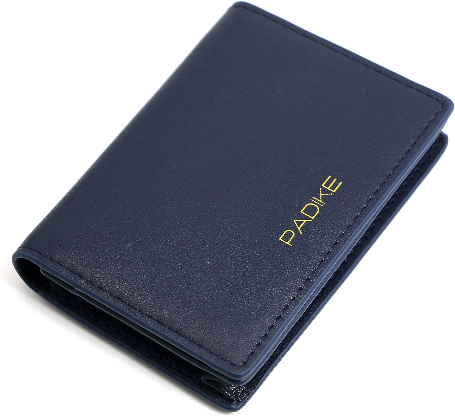 Padike Business Name Card Holder Luxury PU Leather,Business