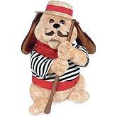 Cuddle Barn Gondolomio Animated Plush Dog Sings Romantic Song - 12 in | Sings "O Sole Mio" Song, Mouth Moves, Body Sways, Romantic Gift for Valentine's Day, Batteries Included, Gift for Kids Adults