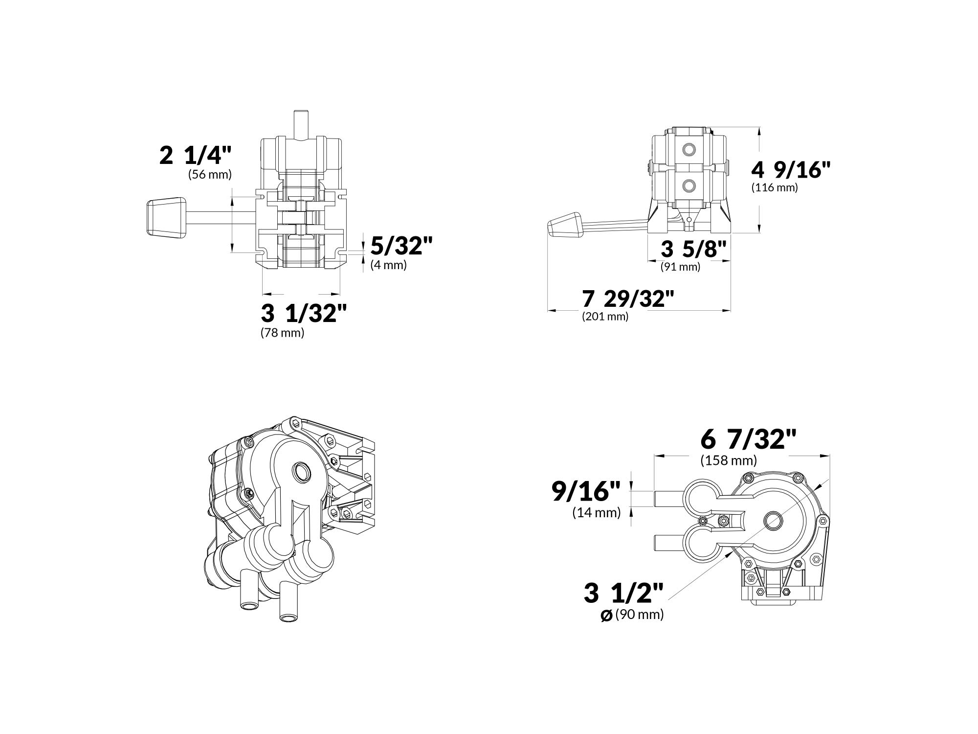 Boat Plumbing & Ventilation Boat Parts Five Oceans FO3916 RV Caravan