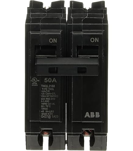 UBI VPKUBIZ0250 50 Amp Dual Pole Thin Circuit Breaker - View #6