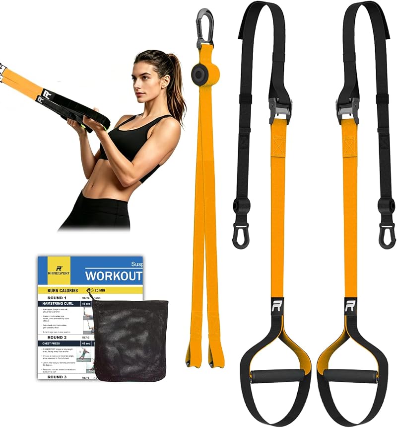 Suspension Straps Training Kit Adjustable Door Hook