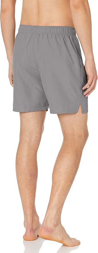 nike swimming exclusive volley super short swim short in grey