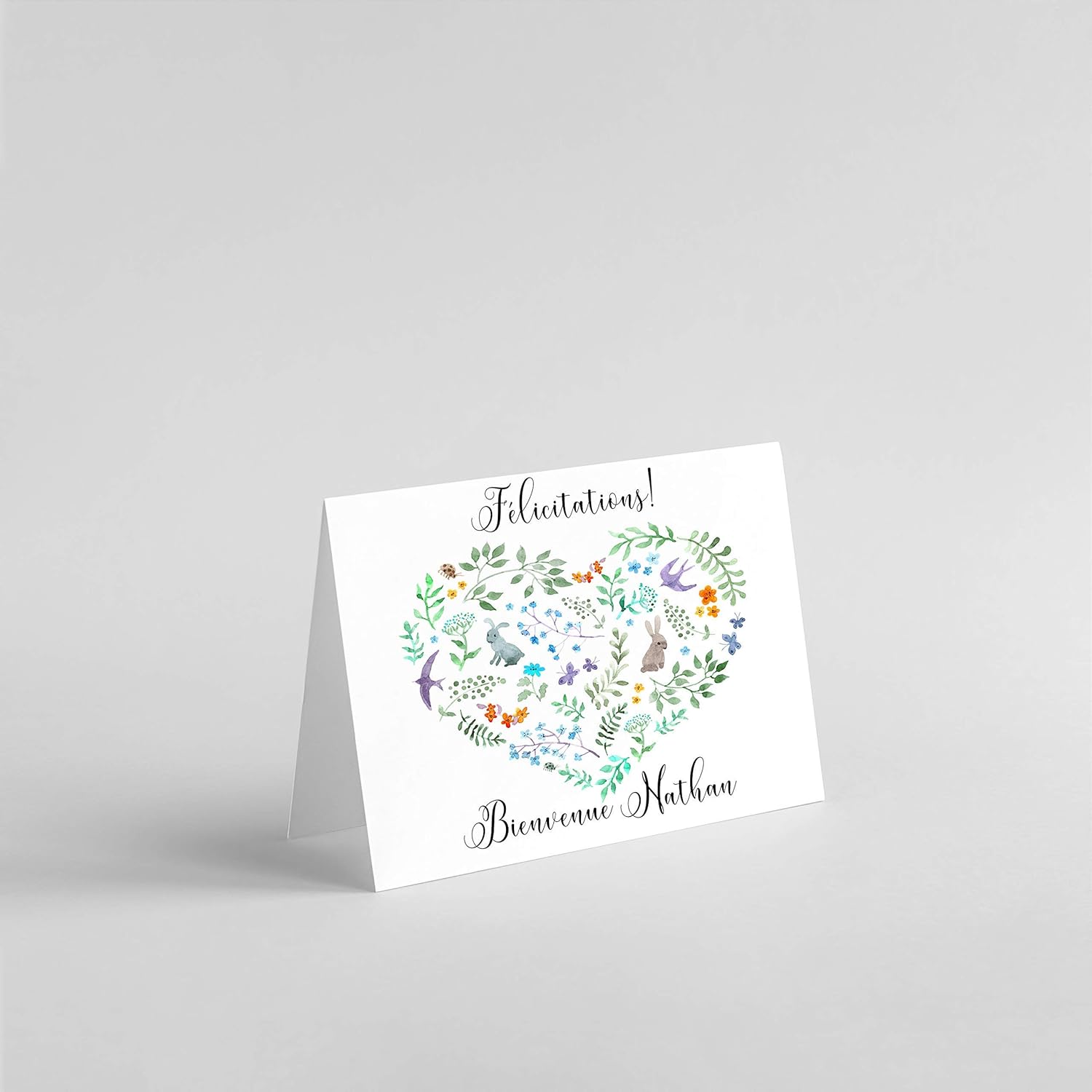 Carte Felicitations Naissance Cœur Garcon Fille Carte Naissance 2 Couleurs Orange Ou Bleu Cadeau Naissance Avec Enveloppe Carte A Personnaliser Fournitures De Bureau Et Articles De Fete Produits Handmade Psicologoentarragona Es