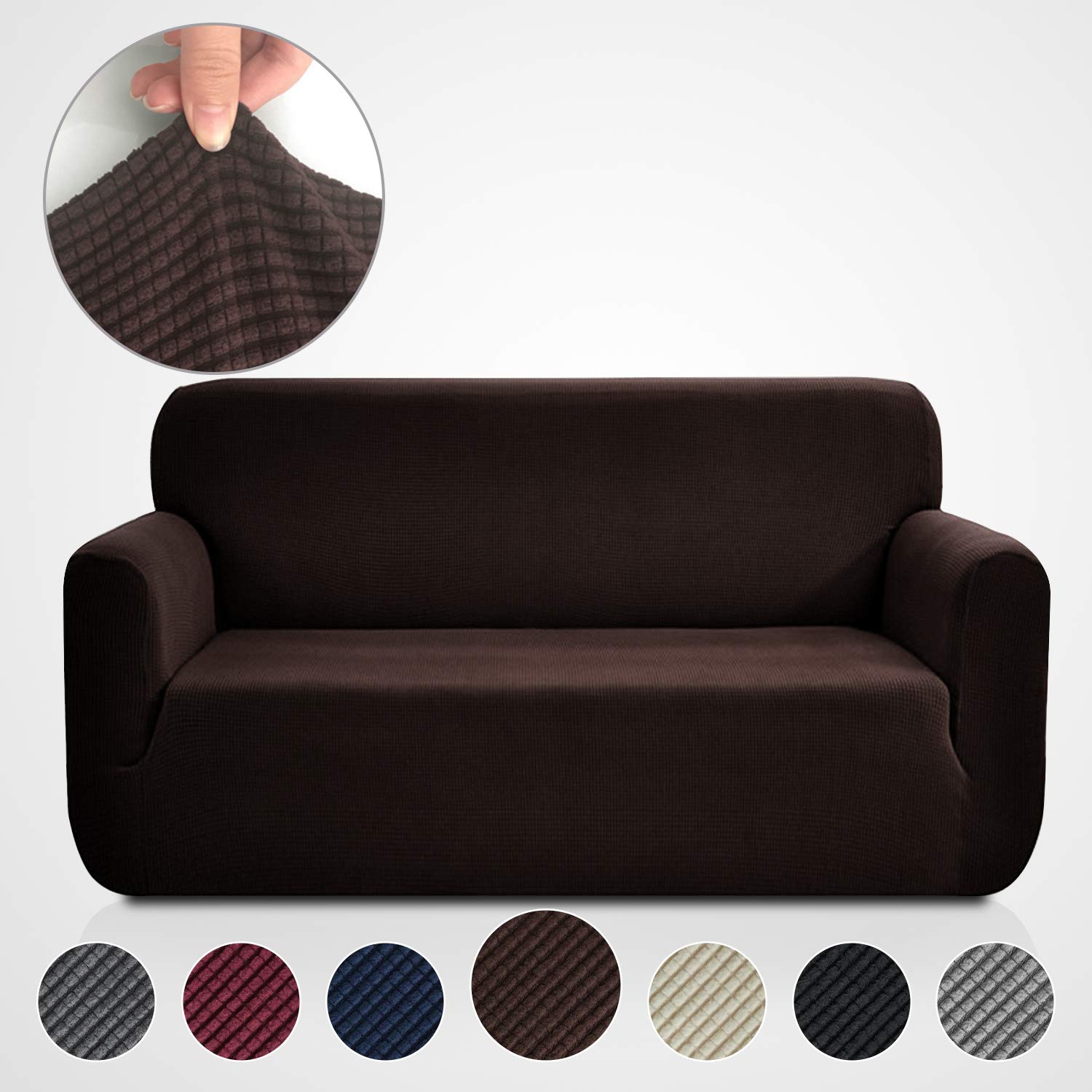 Galleon Rose Home Fashion Rhf Stretch Loveseat Covers Jacquard