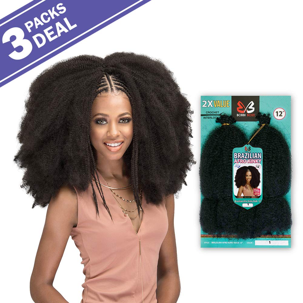 Amazon Com Multi Pack Deals Bobbi Boss Crochet Braids 2x Value