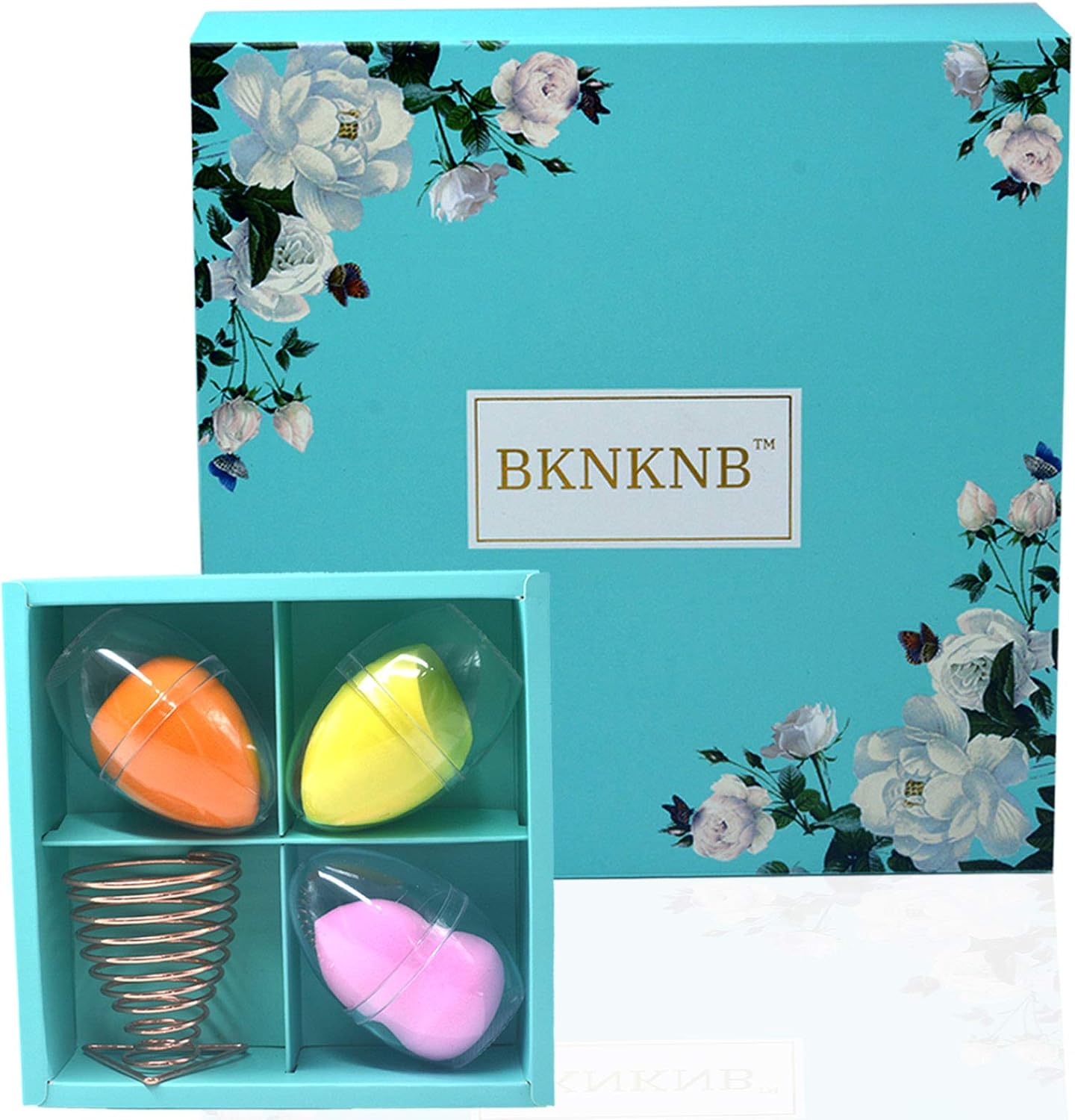 BKNKNB Makeup Sponge Set, Beauty Blender, Makeup Sponges for Foundation
