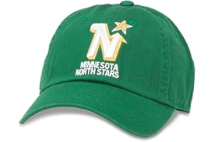 AMERICAN NEEDLE Unisex Blue Line NHL National Hockey League Team Baseball Hat Adjustable Buckle Strap Dad Cap