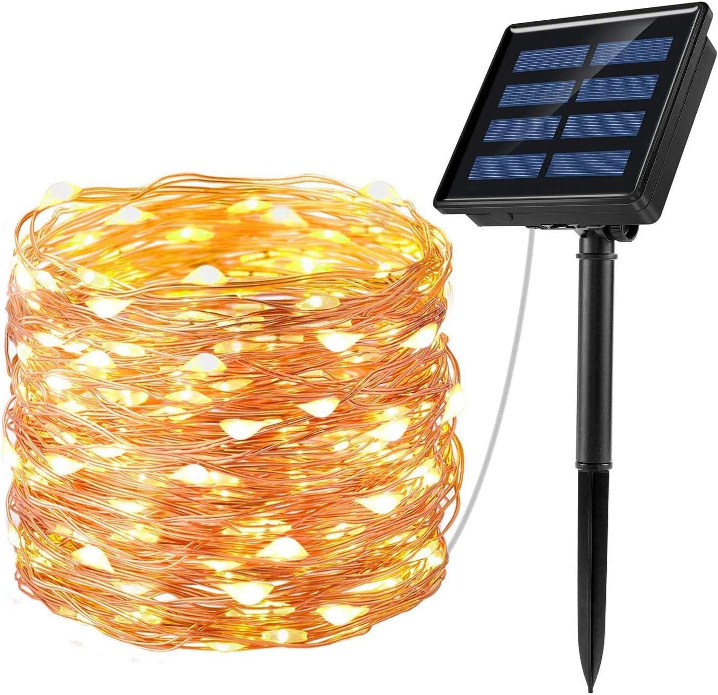 luces led a pilas para exterior