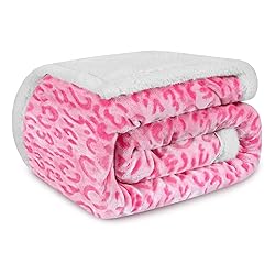 MACEVIA Sharpa Fleece Throw Blanket for Couch Fuzzy